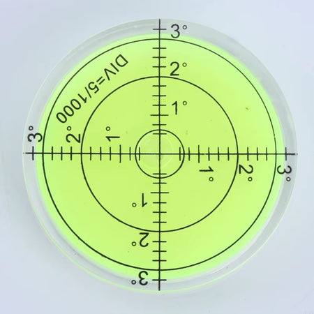 PrecisionPro 60MM PMMA Bubble Level – Accurate Surface Measurement Tool for Perfect Alignment