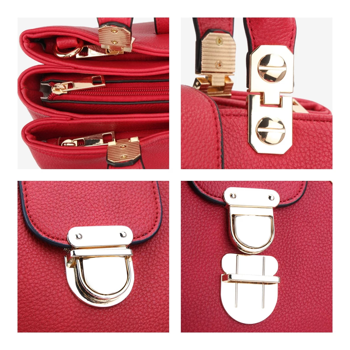 Bolso De Mano Para Mujer, Bolso De Mano Con Asa Superior, Bolso Mediano Tipo Tote, Bolso De Hombro De Cuero Vegano