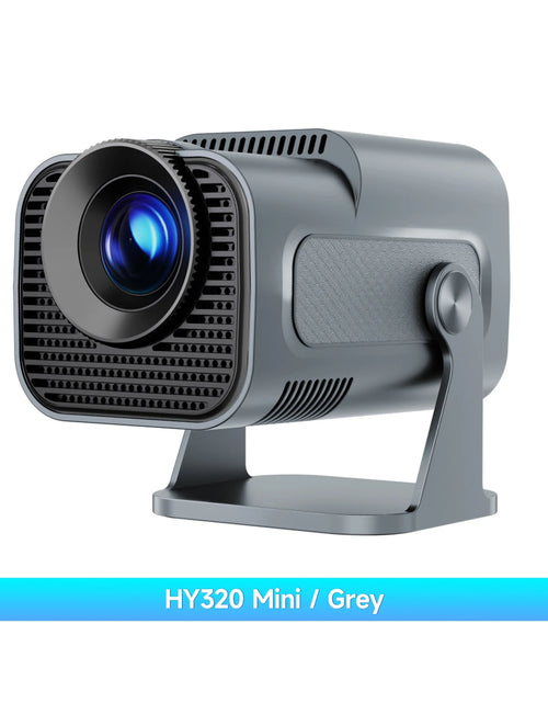 Load image into Gallery viewer, HY320 Mini Newly Native 720P Android 11 4K Projector 300ANSI Wifi6 BT5.0 Cinema Outdoor Portable 180° Rotable Projector

