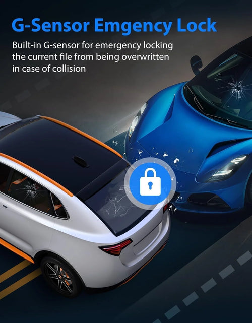 Load image into Gallery viewer, Dash Cam, 3 Channel Dash Cam, 4K+1080P Dash Cam Front and Inside, Triple Dash Cam,Car Night Vision Dash Camera with 32GB Card, HDR, G-Sensor, 24Hr Parking, Front Rear Dash Cam Loop Recording
