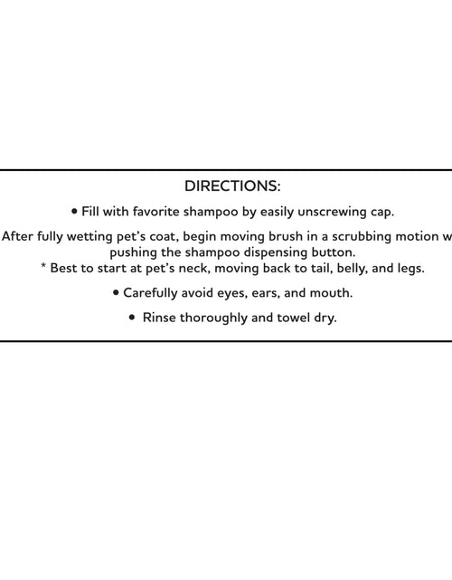 Load image into Gallery viewer, Bathing Palm Dog Brush + Shampoo Dispenser | Dog Grooming Tool Hand Brush
