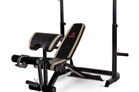 Two Piece Multipurpose Home Gym Workout Strength Weight Bench | MD879