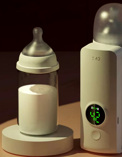 Load image into Gallery viewer, Cordless Portable Baby Bottle Warmer Convenient Travel Essential for Parents
