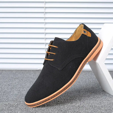 Top Quality Brown Oxford Shoes Men Derby Loafers Big Size 47 48 Casual Men Shoes Business Man Sneaker Yellow Dress Shoes Fashion
