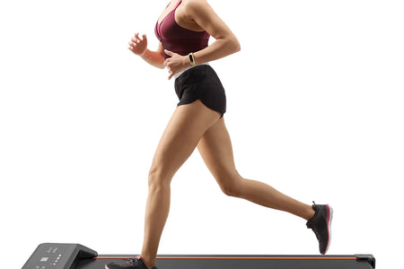 under Desk Treadmill - Walking Pad with LED Display and Remote Control, Portable Treadmill for Home and Office, 2.5HP, 265LBS Capacity