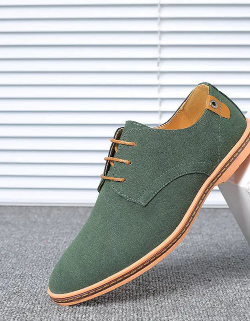 Load image into Gallery viewer, Top Quality Brown Oxford Shoes Men Derby Loafers Big Size 47 48 Casual Men Shoes Business Man Sneaker Yellow Dress Shoes Fashion
