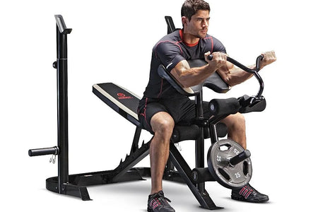 Two Piece Multipurpose Home Gym Workout Strength Weight Bench | MD879