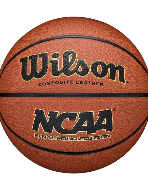 Load image into Gallery viewer, NCAA Final Four Balón De Baloncesto Para Interiores/Exteriores - Marrón, Tamaño 7 - 29.5"

