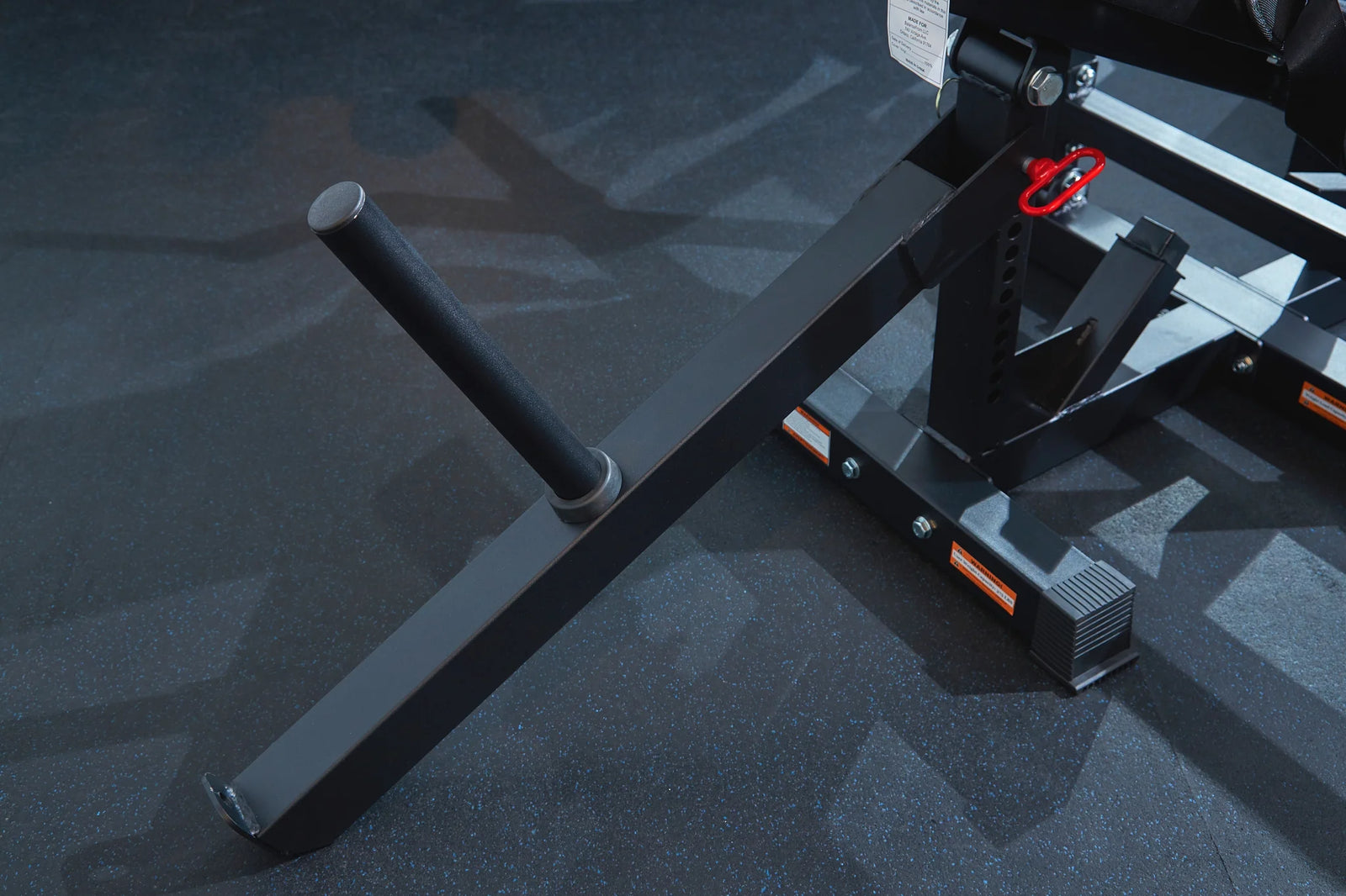 Máquina De Puente Para Glúteos Con Placa Hip Thrust, Negra, Estructura De Acero, 176.37 Lb