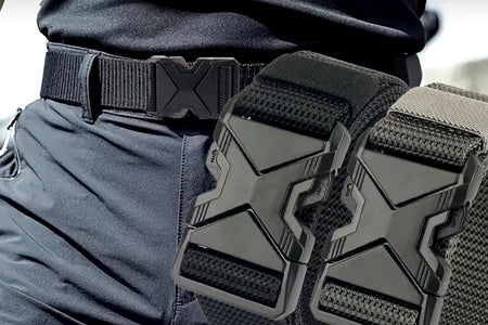 The New Men'S 125Cm Buckle Belt Nylon Braided Lightweight Breathable Daily Commuter Men'S Belt