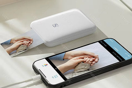 MT53 Color Photo Portable Printer Mobile Phone Mini Handheld Pocket Wifi Bluetooth Printing Machine 2X3 Inch Sticky-Backed Paper