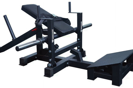 Máquina De Puente Para Glúteos Con Placa Hip Thrust, Negra, Estructura De Acero, 176.37 Lb