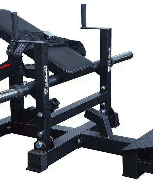 Load image into Gallery viewer, Máquina De Puente Para Glúteos Con Placa Hip Thrust, Negra, Estructura De Acero, 176.37 Lb
