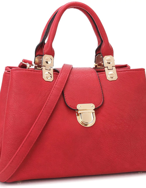 Load image into Gallery viewer, Bolso De Mano Para Mujer, Bolso De Mano Con Asa Superior, Bolso Mediano Tipo Tote, Bolso De Hombro De Cuero Vegano
