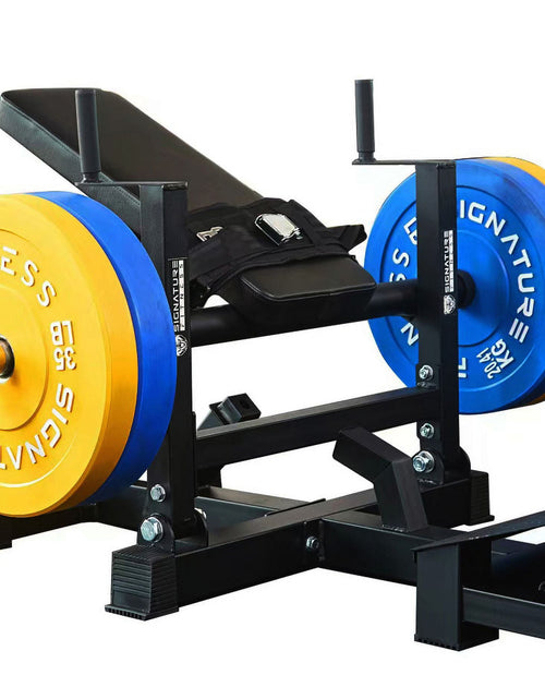Load image into Gallery viewer, Máquina De Puente Para Glúteos Con Placa Hip Thrust, Negra, Estructura De Acero, 176.37 Lb
