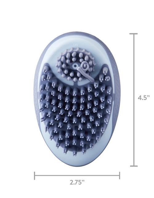 Load image into Gallery viewer, Bathing Palm Dog Brush + Shampoo Dispenser | Dog Grooming Tool Hand Brush

