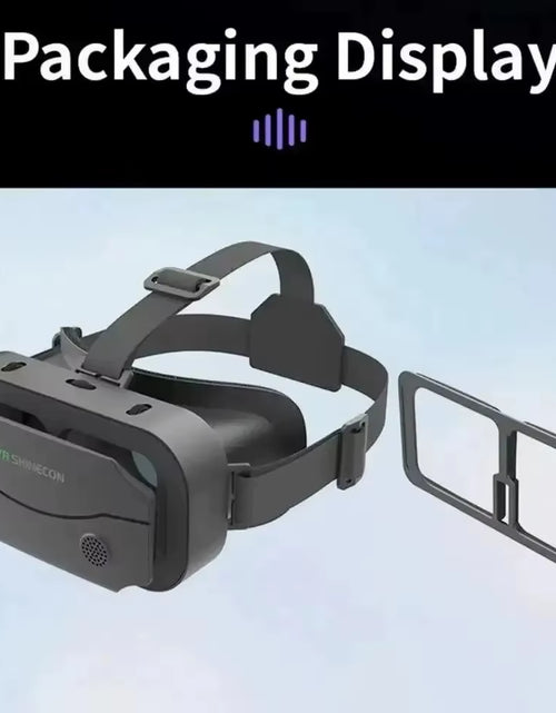 Load image into Gallery viewer, VR Glasses 3D Virtual Reality Headset Devices Helmet Lenses Goggles Smart for Smartphones Phone Cell Mobile Game Viar Viewer Set
