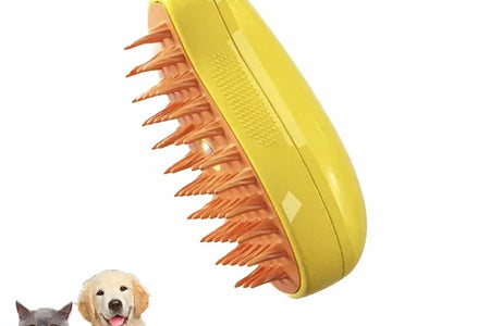 Cat Dog Steamy Brush Steam Brush Electric Sprayer for Massage Pet Grooming Tool Shedding 3 in 1 Electric Sprays Massage Combs