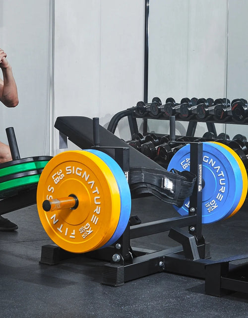 Load image into Gallery viewer, Máquina De Puente Para Glúteos Con Placa Hip Thrust, Negra, Estructura De Acero, 176.37 Lb
